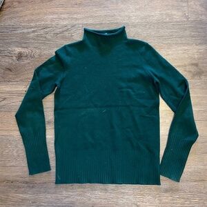 French Connection size small hunter green sweater